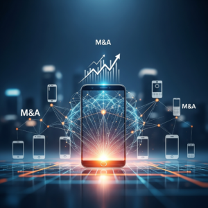Illustration of M&A 관점에서 분석한 대한민국 휴대폰 산업의 변화와 미래 전망
