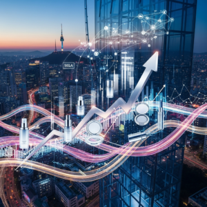 Illustration of M&A 관점에서 분석한 대한민국 화장품 산업 트렌드 및 시장 전망